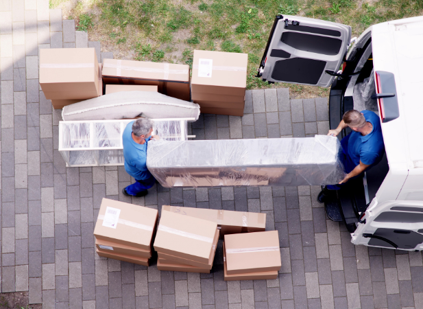 Team offering our Residential Moving Services